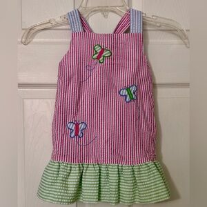 Florence Eiseman Reversible Seersucker Dress 2T